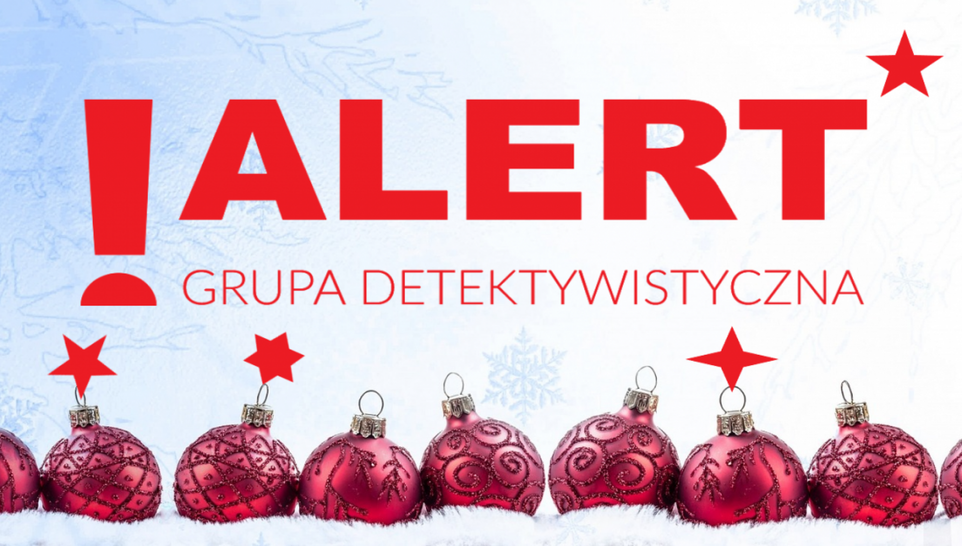 Agencja Detektywistyczny Alert życzy Wesołych Świąt!